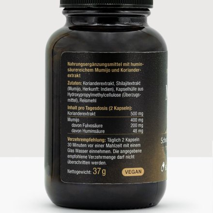 Schwarzes Gold - Mumijo Shilajit Extrakt