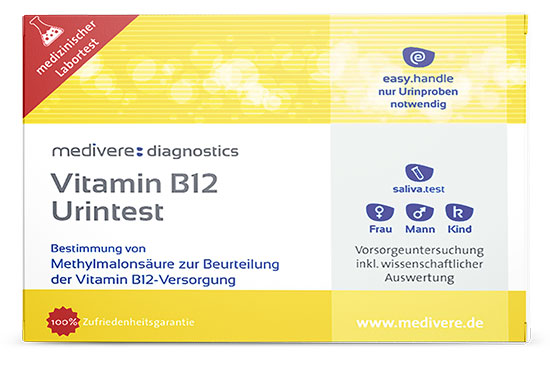 Mit Vitamin B12 Urintest den B12-Spiegel messen Vitamin B12 Urintest für zu Hause