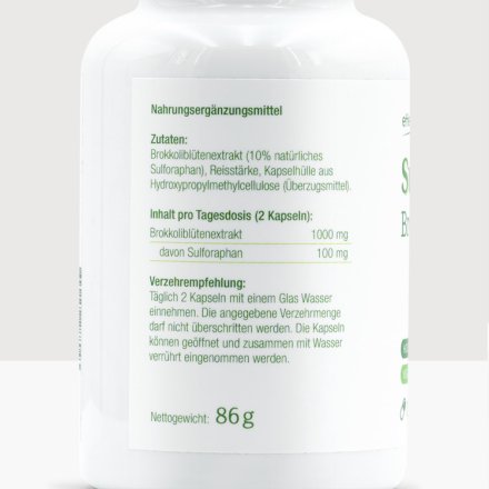 Sulforaphane - High-Dose, Natural Broccoli Extract