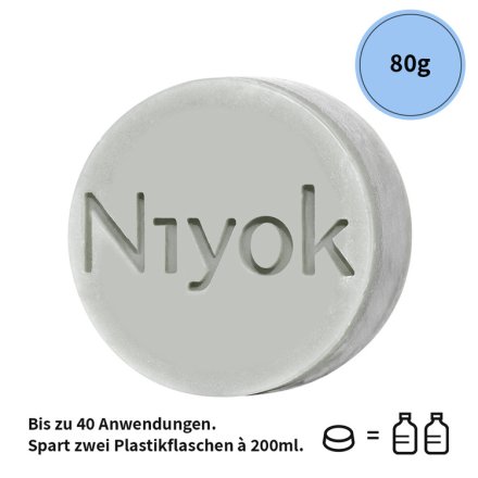 All-in-One feste Dusche Haut + Haar Sensitiv - Niyok - 80g