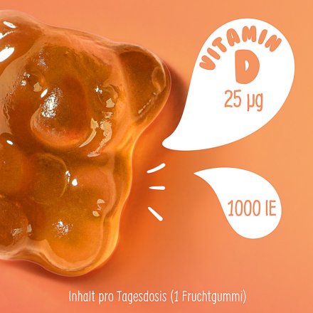 Fruchtgummis mit Vitamin D
