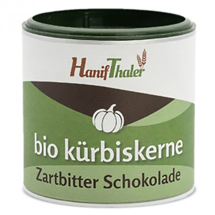 Kürbiskerne-Bitterschokolade - Bio - 100g