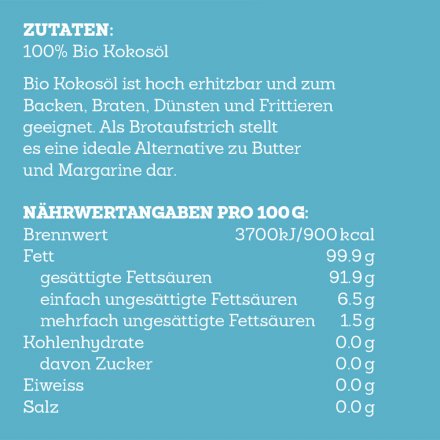 Natives Kokosöl