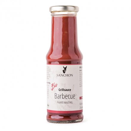 Barbecue Sauce pikant rauchig - Sanchon - Bio - 220ml