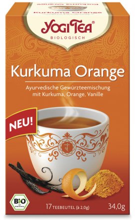 Kurkuma Orange Tee für einen entspannten Tag