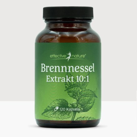 Nettle leaf extract capsules