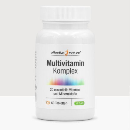 Multivitamin Komplex mit 20 wichtigen Nährstoffen