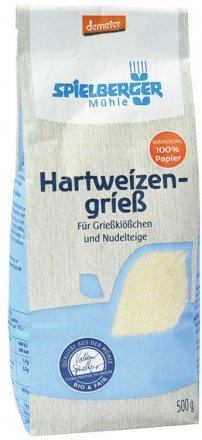 Hartweizengriess demeter - Spielberger - Bio - 500g