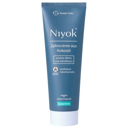 Zahncreme aus Bio-Kokosöl Spearmint - Niyok - 75ml