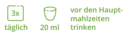 Verzehrempfehlung Aloe Vera Saft