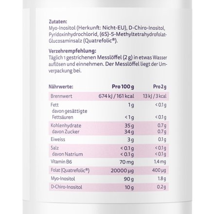 Inositol - bei Zyklusstörungen aufgrund des PCO-Syndroms