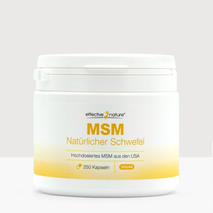 MSM Natural Sulfur Capsules