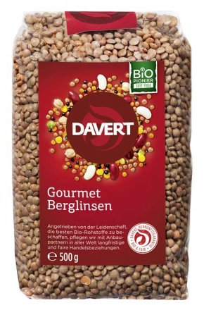 Berglinsen - Davert - Bio - 500g