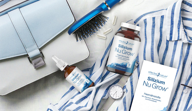 Silizium Nu Grow - Bundle aus Tonikum und Kapseln