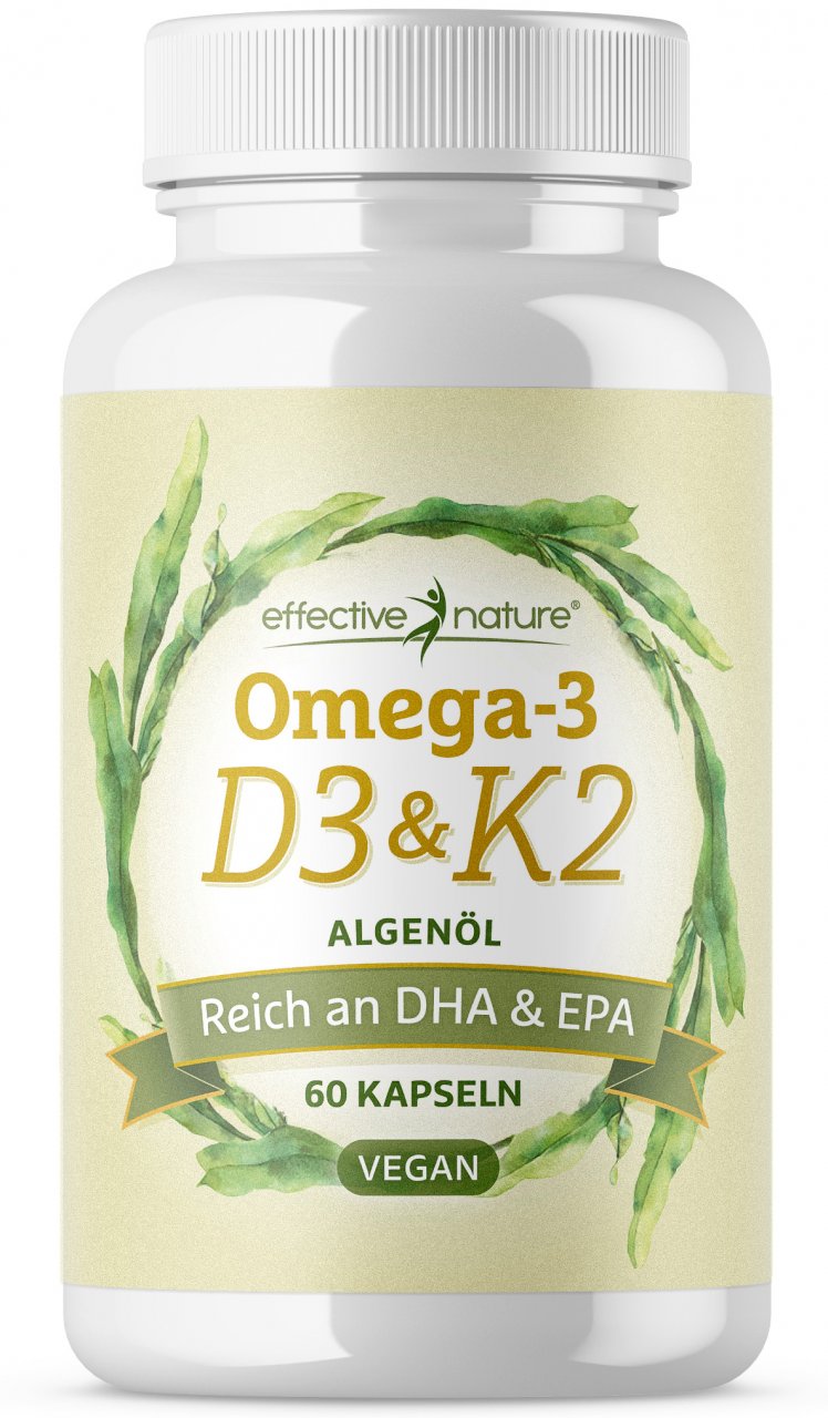 Omega-3 mit Vitamin D3 & K2
