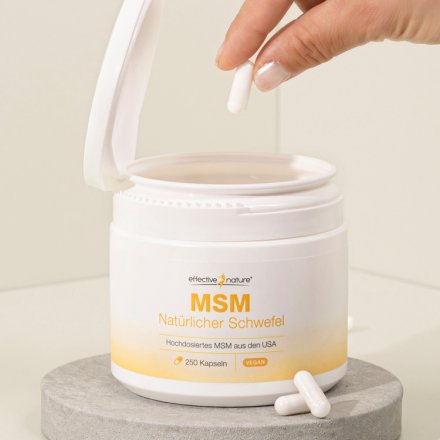 MSM Natural Sulfur Capsules