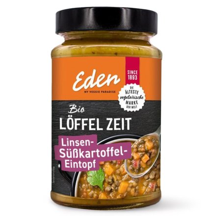Löffel Zeit Linsen-Süsskartoffel-Eintopf - Bio - 400g - Eden