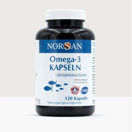 Omega-3 Kapseln mit Fischöl