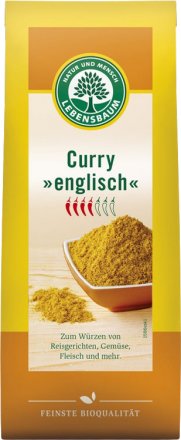Currypulver, englisch