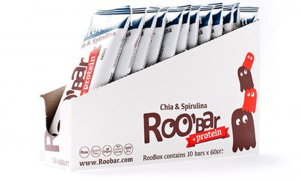 Roo'bar Chia & Spirulina Protein Bar