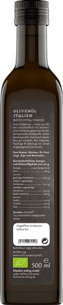 Bio-Olivenöl aus Italien