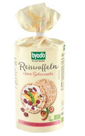 Reiswaffeln ohne Salzzusatz - Bio - Byodo - 100g