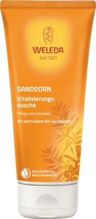 Sanddorn-Dusche mit Bio-Sanddornöl