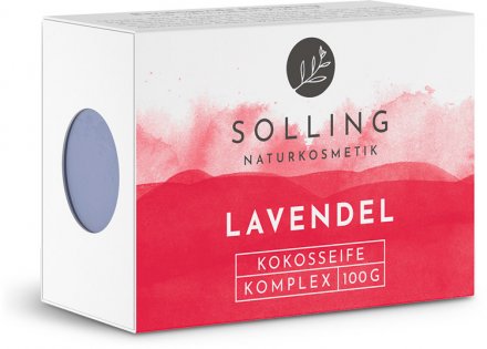Kokosseife Lavendel