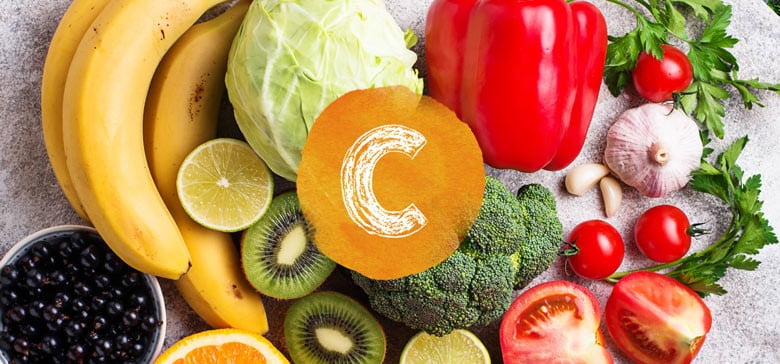 Lebensmittel, die Vitamin C liefern