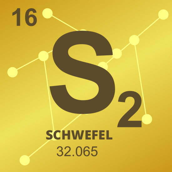 Schwefel Periodennummer