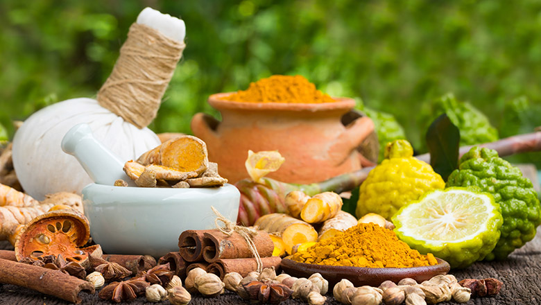 Ayurvedische Kräuter für Verdauungsgesundheit